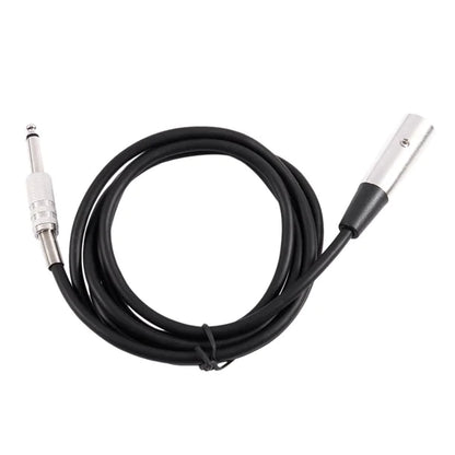 XLR 3-Pin Male To 1/4" TS Cable Shielded