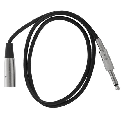 XLR 3-Pin Male To 1/4" TS Cable Shielded