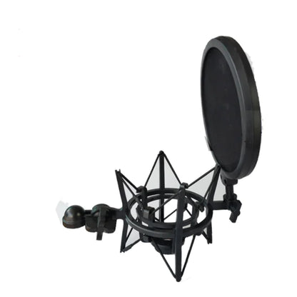 Shock Mount Microphone Stand with Windscreen