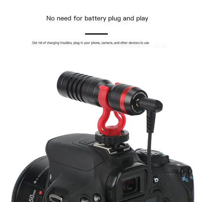 Camera Mounted Condenser Microphone